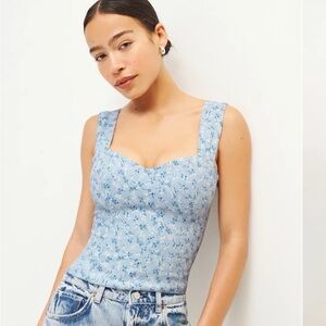 Reformation Hester Top Brooke - Size 8